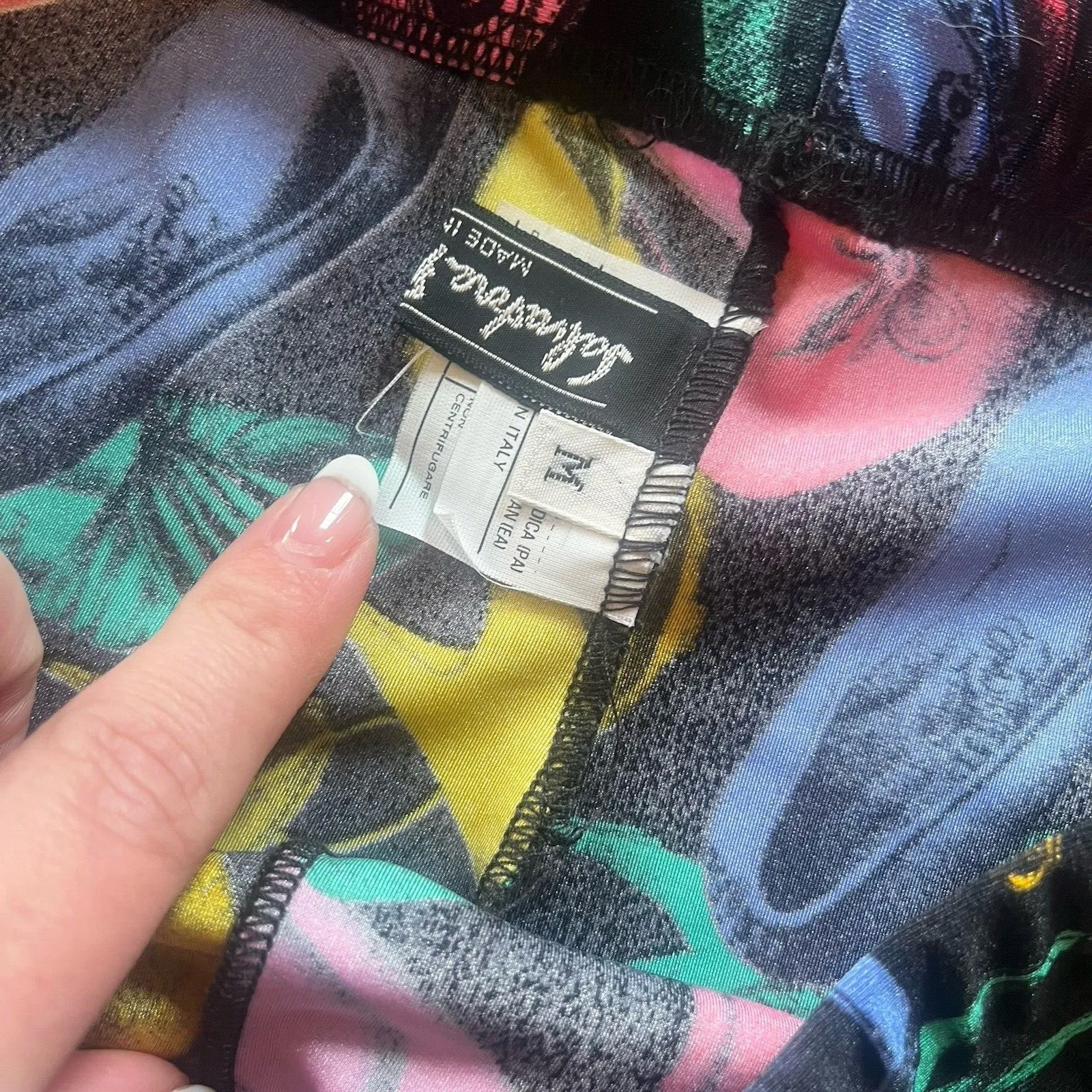 Salvatore Ferragamo Footed Pants Vintage 1990s Linda E Kendall J Hollywood Stars - Image 8