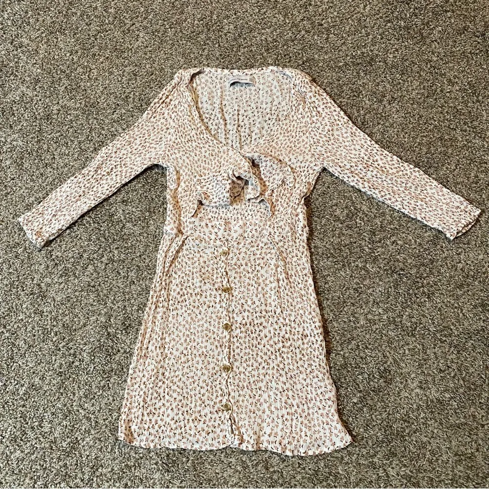 Faithfull The Brand Floral Print Mini Dress Size 2 - Image 13