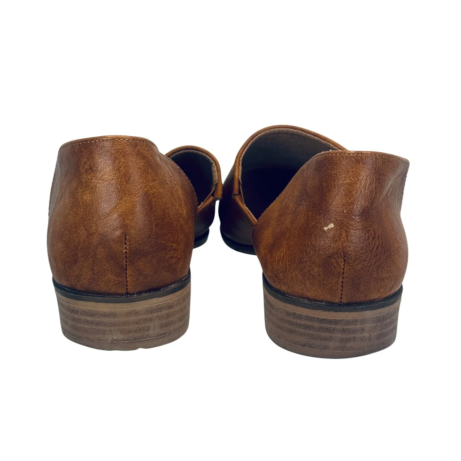 Catherine Malandrino Alaney Tan D'Orsay Flats Women's 9.5 Pointed Toe Slip On - Image 8