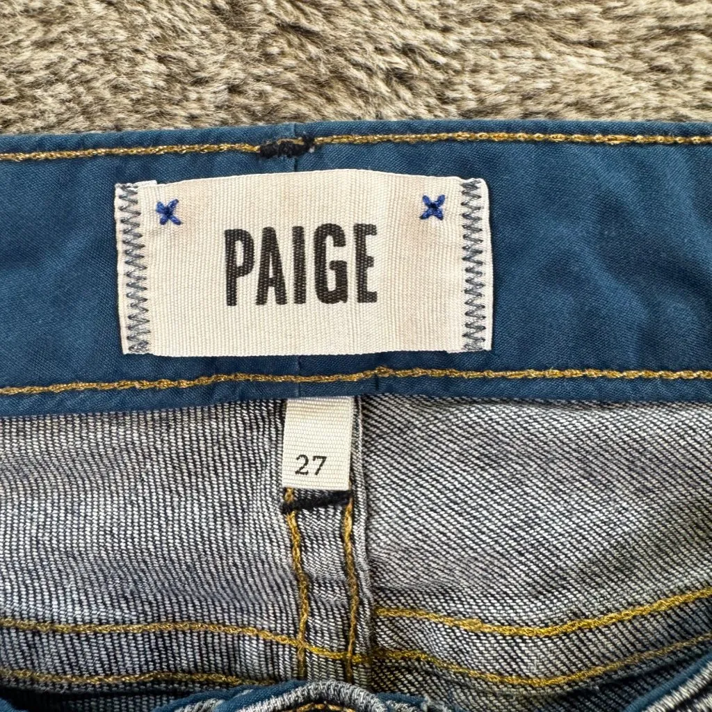 PAIGE Denim Jeans Skyline Ankle Peg Sz 27 - Image 7