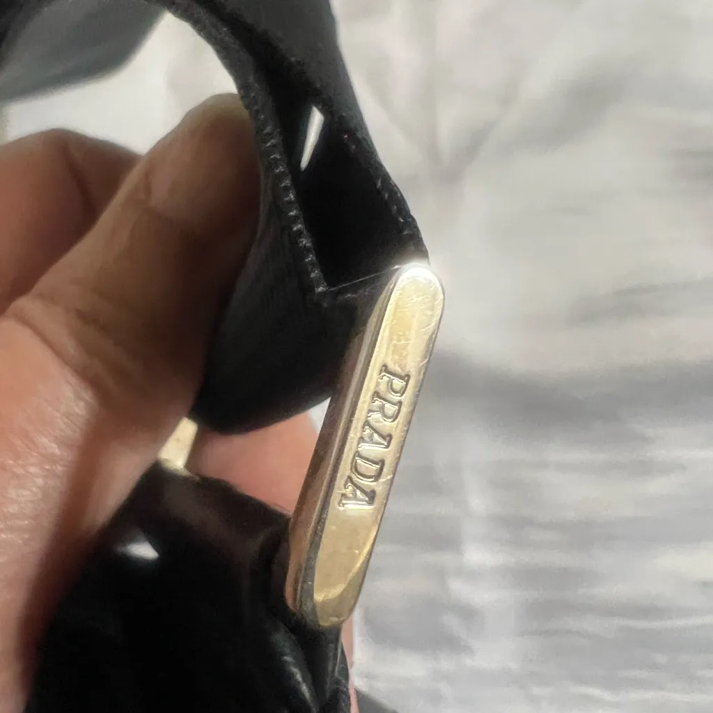 Prada Black Nylon Bag - Image 8