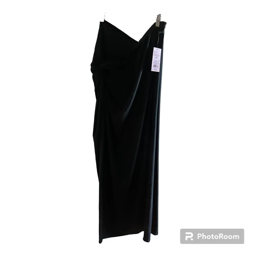Wild Fable High-Rise Black Twisted MIDI Skirt Plus Size XXL - Image 5