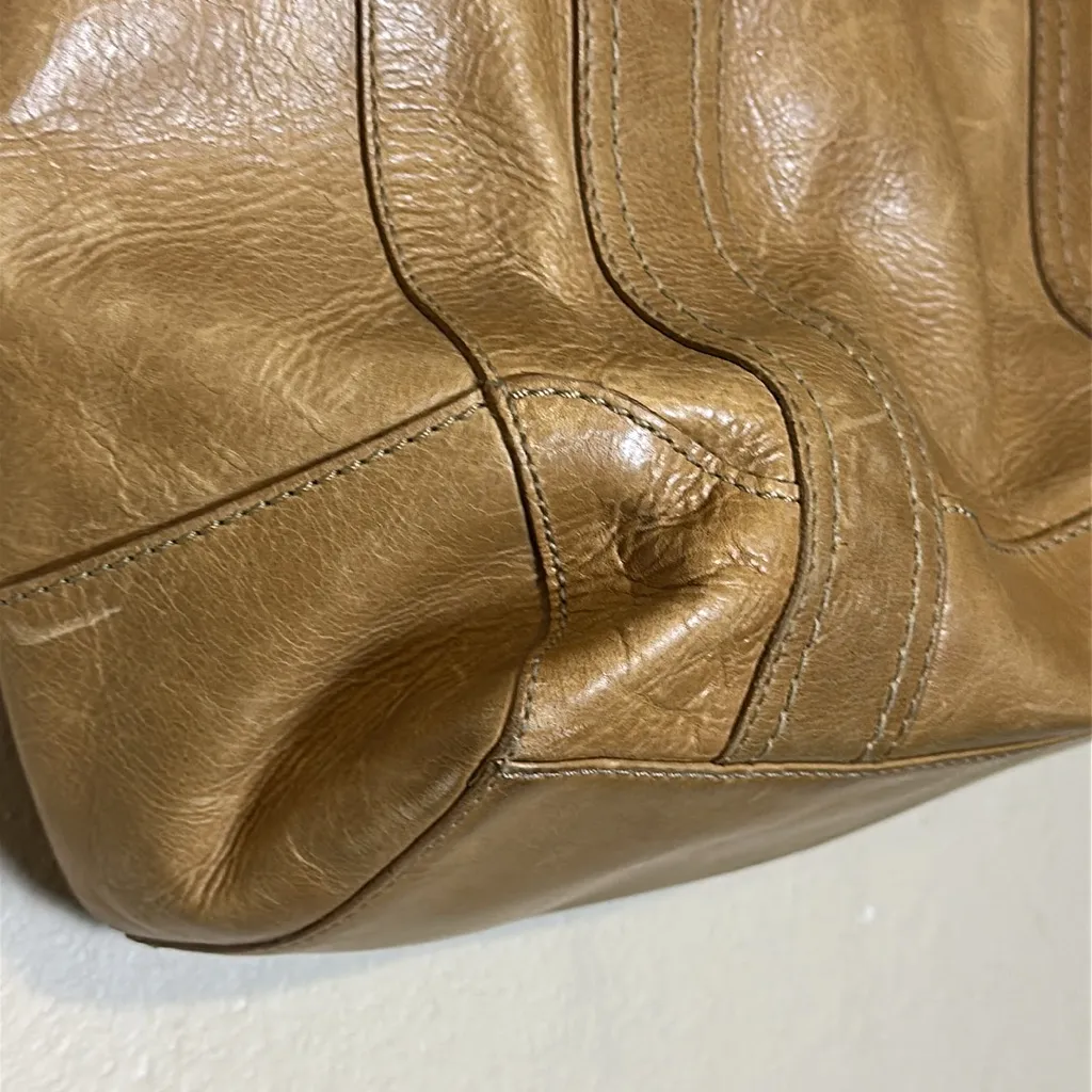 Frye Leather Melissa Tote‎ Tan - Image 8