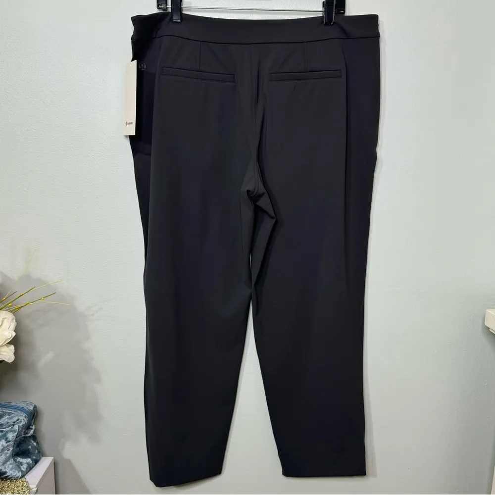 Lululemon Tapered Leg Mid Rise Pant Luxtreme Dress Pants Graphite Grey XL NWT - Image 12