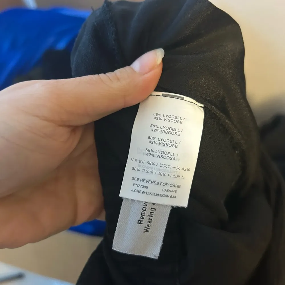 J.Crew Black Sleeveless V-Neck Jumpsuit - Image 4