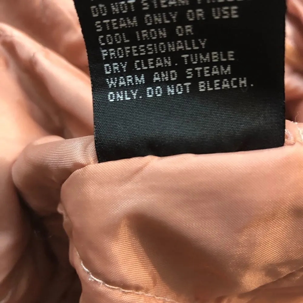 Fog by London Fog light pink coat with quilted insert. This can be coat or thinn - Image 10