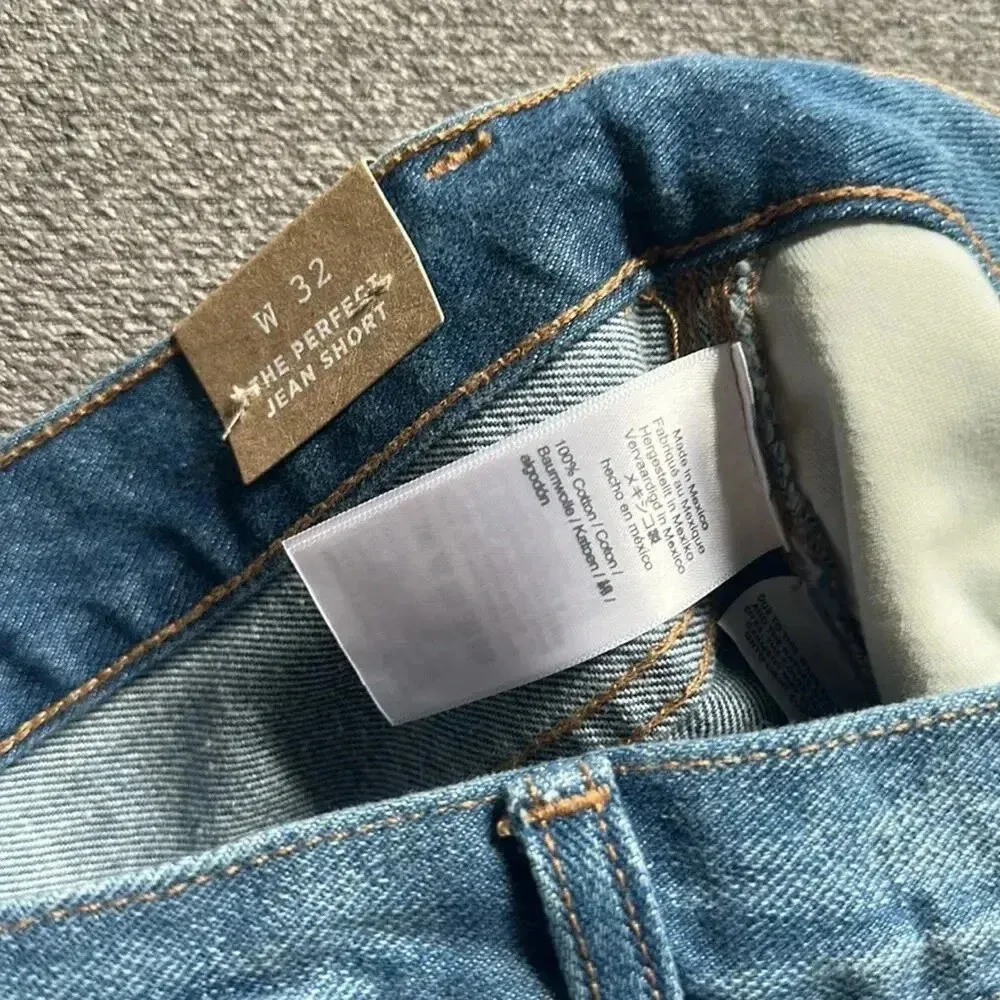 Madewell The Perfect Jean Short Size 32 NWT - Image 6