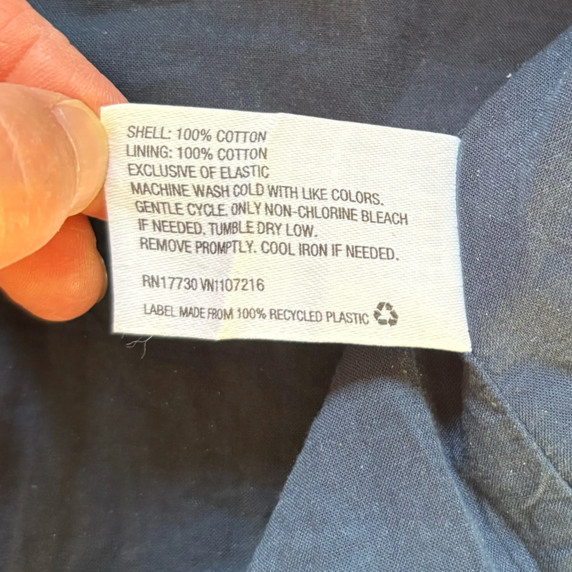 The Nines By Hatch Maternity Midi Dress Navy Pink Floral Smocked Womens Small Blue - Image 13