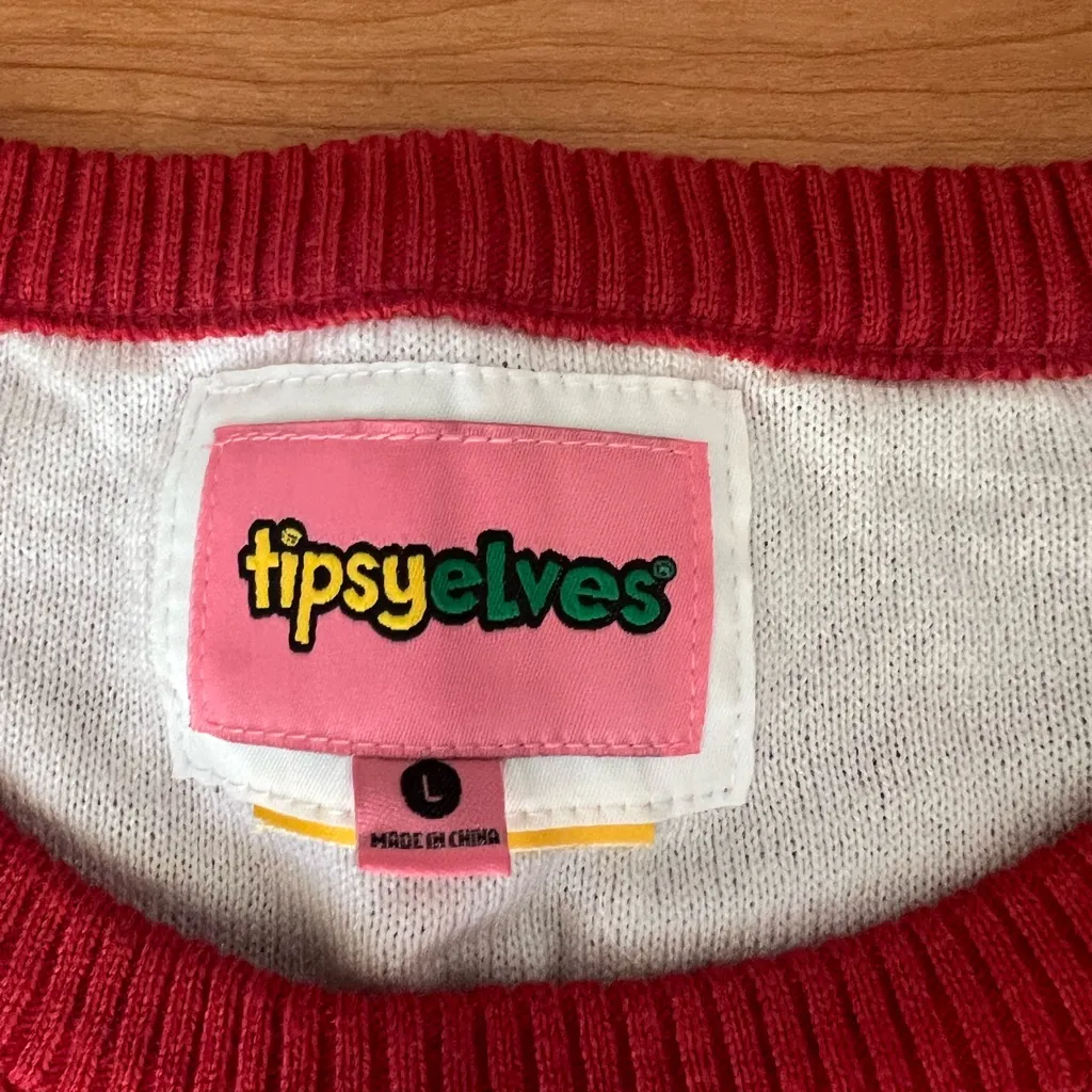 TIPSY ELVES MOMMY CLAUS UGLY CHRISTMAS SWEATER - Image 7