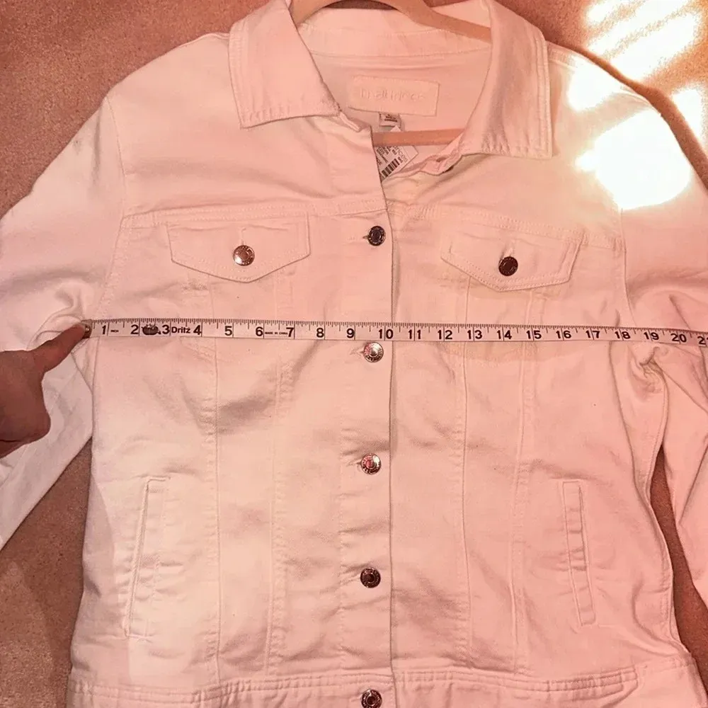 Maurice’s White Jean Jacket NWT - Image 6