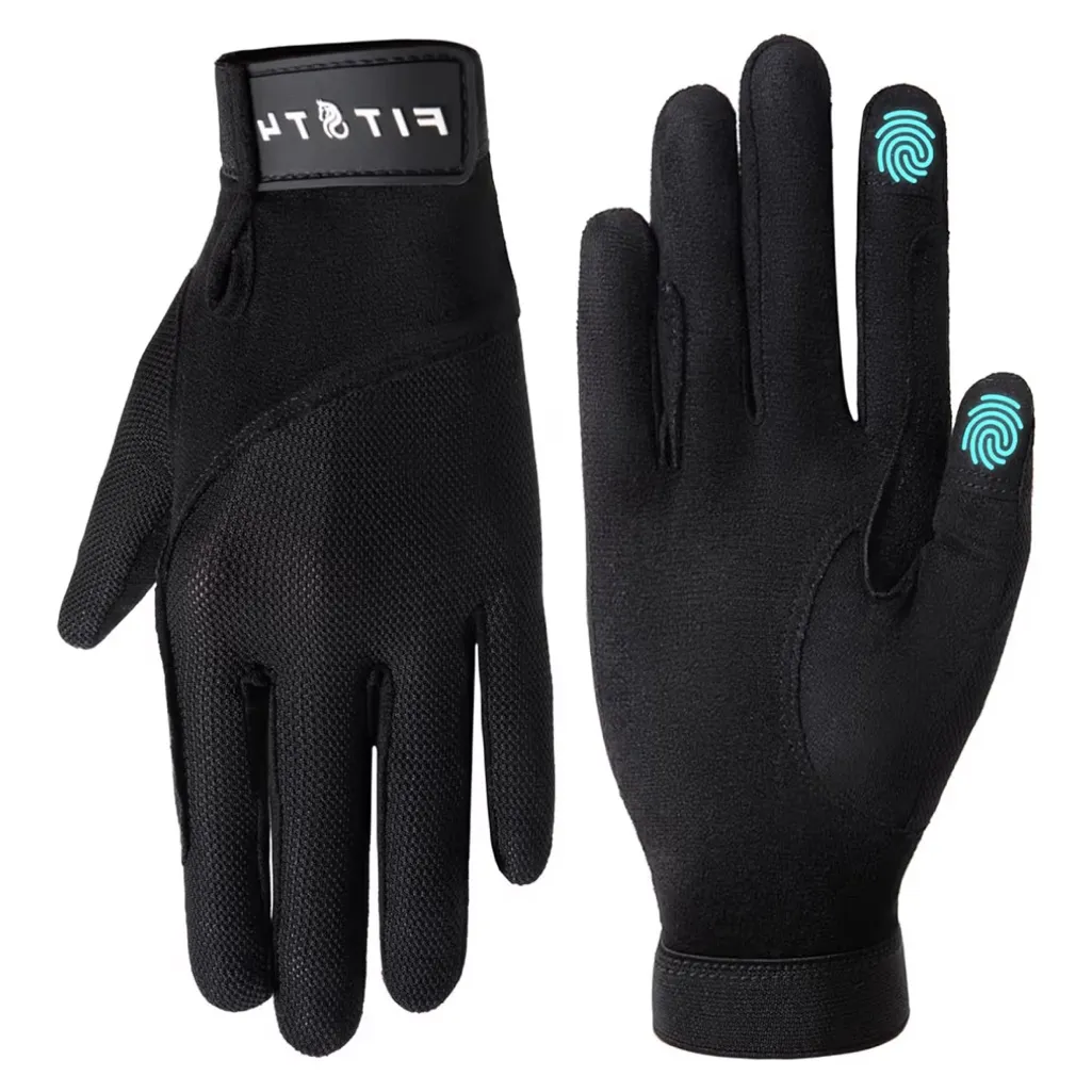 FitsT4 NWT Winter Riding Gloves Small Black - Image 7