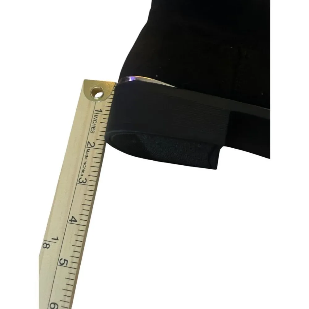 NWT Worthington Women’s Philomena Stacked Heel over the knee Boots Black 10.5 M - Image 5