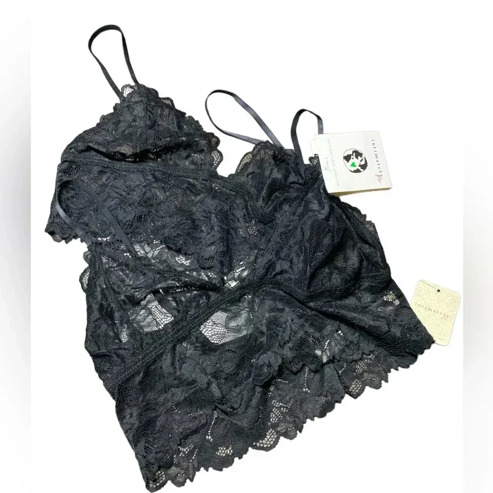 Free People Everyday Lace Longline Bralette (2 pack) - Image 7