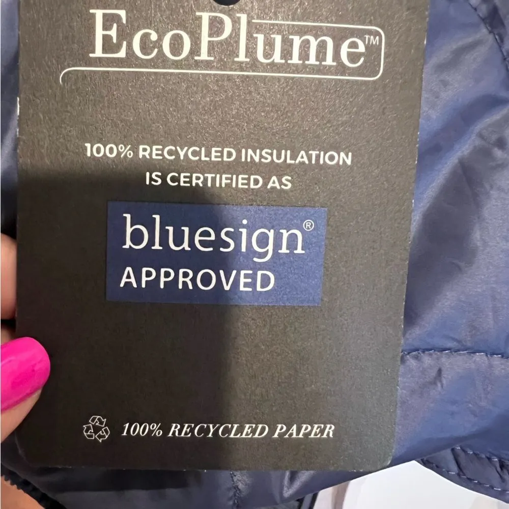 NWT Zella Longline Quilted Jacket full zip oversized women's size small - Image 13