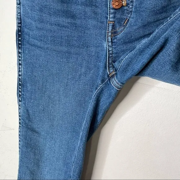 Madewell Petite 10" High-Rise Skinny Jeans Mackey Wash Women's Size 25P - Image 10