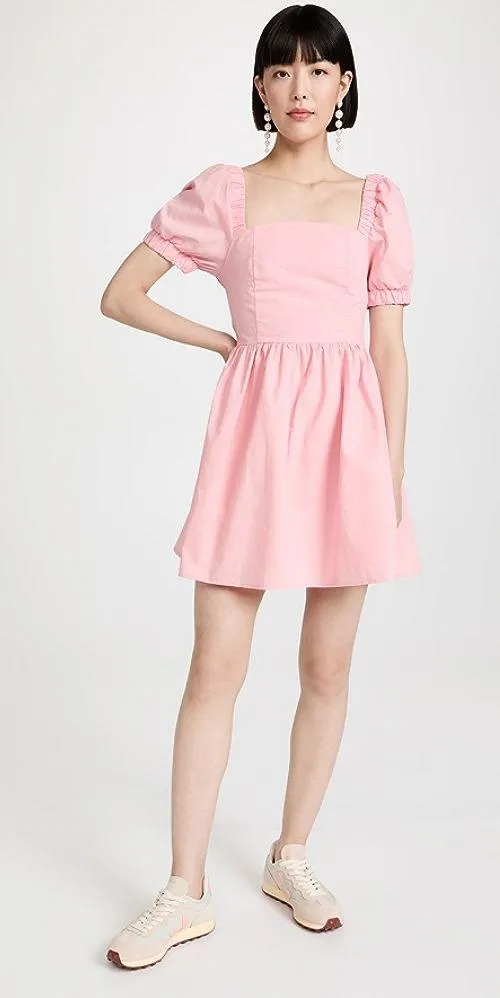 Glamorous NWT  Pink Puff Sleeve Dress - Image 2