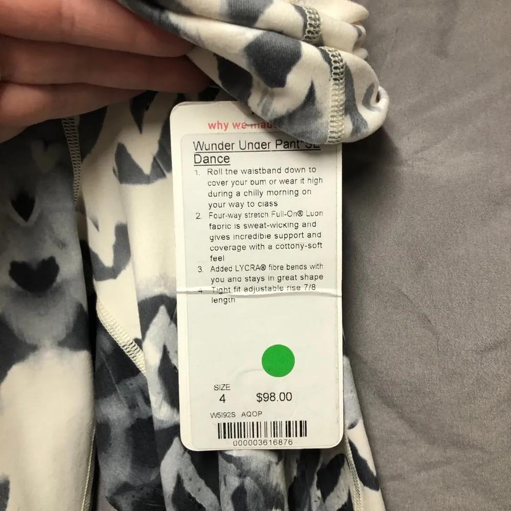 Lululemon  wunder under pant SE dance - Image 6