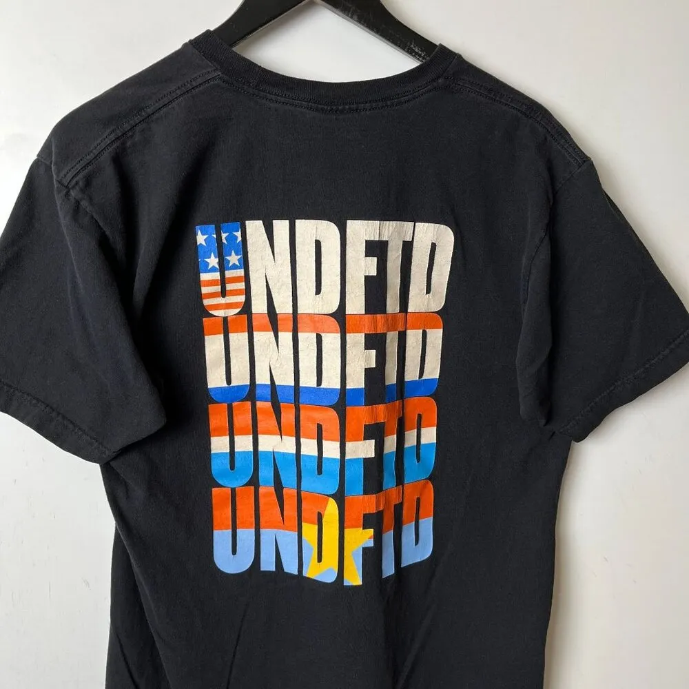 UNDFTD Undefeated T Shirt Vintage Y2K Medium M Black Graphic Tee - Image 16