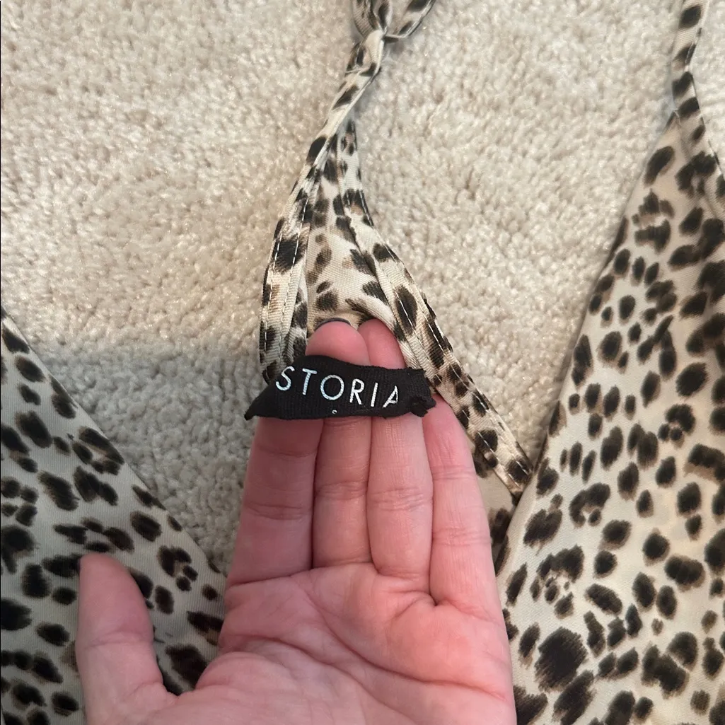 Storia Leopard Print Dress - Image 3