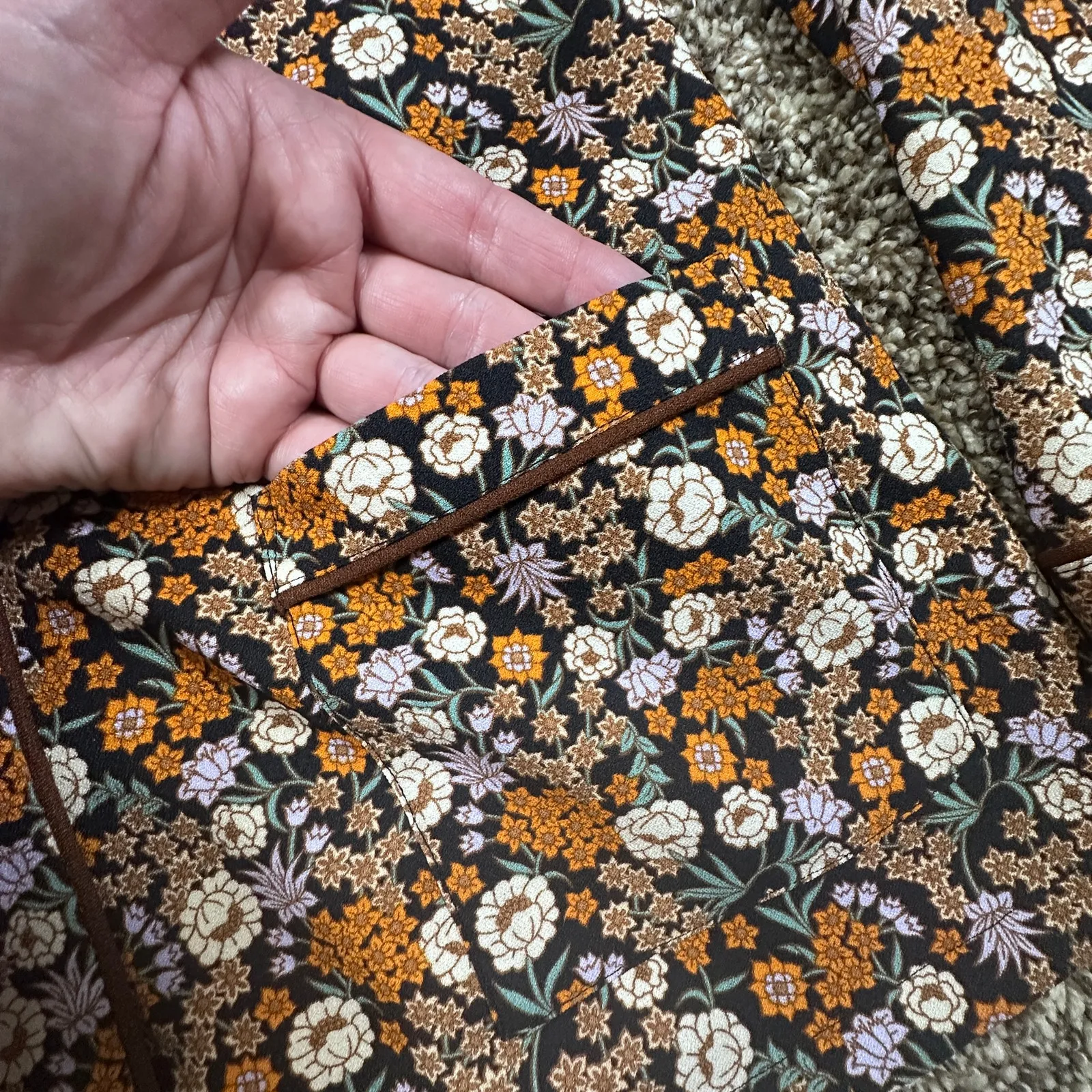 Scotch & Soda Starwatcher Pajama Style Blazer Size Small - Image 7