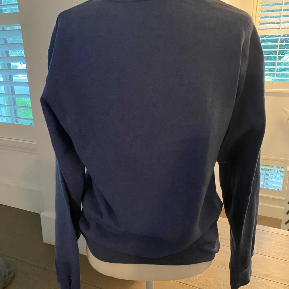 Feminist AF women’s sweatshirt Blue - Image 2