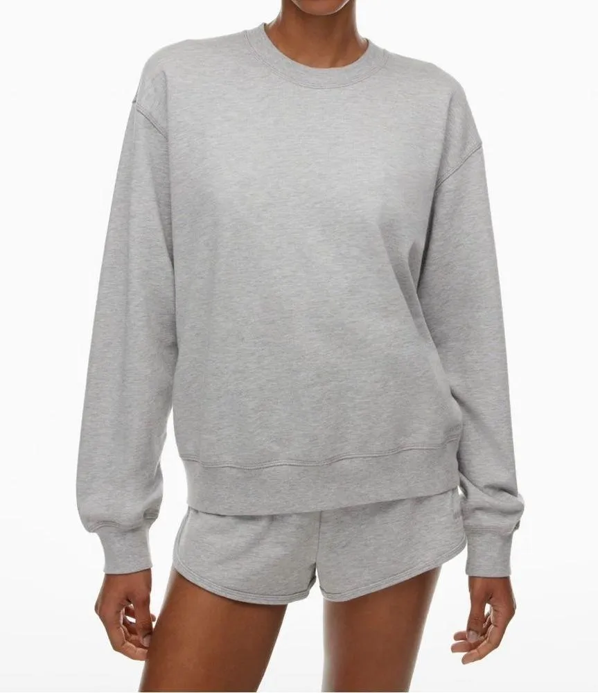 Sweatfleece Airy Terry Perfect Crew Sweatshirt, size XS - Image 4