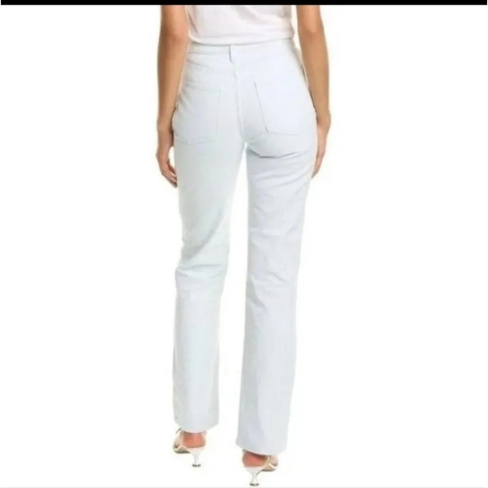 WE WORE WHAT kick flare light bleached jeans 27 - Image 2