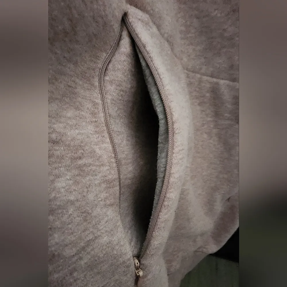 Gymshark Heathered Light Pink Oversized Mock Neck Tunic Sweater Sweaterdress S - Image 7