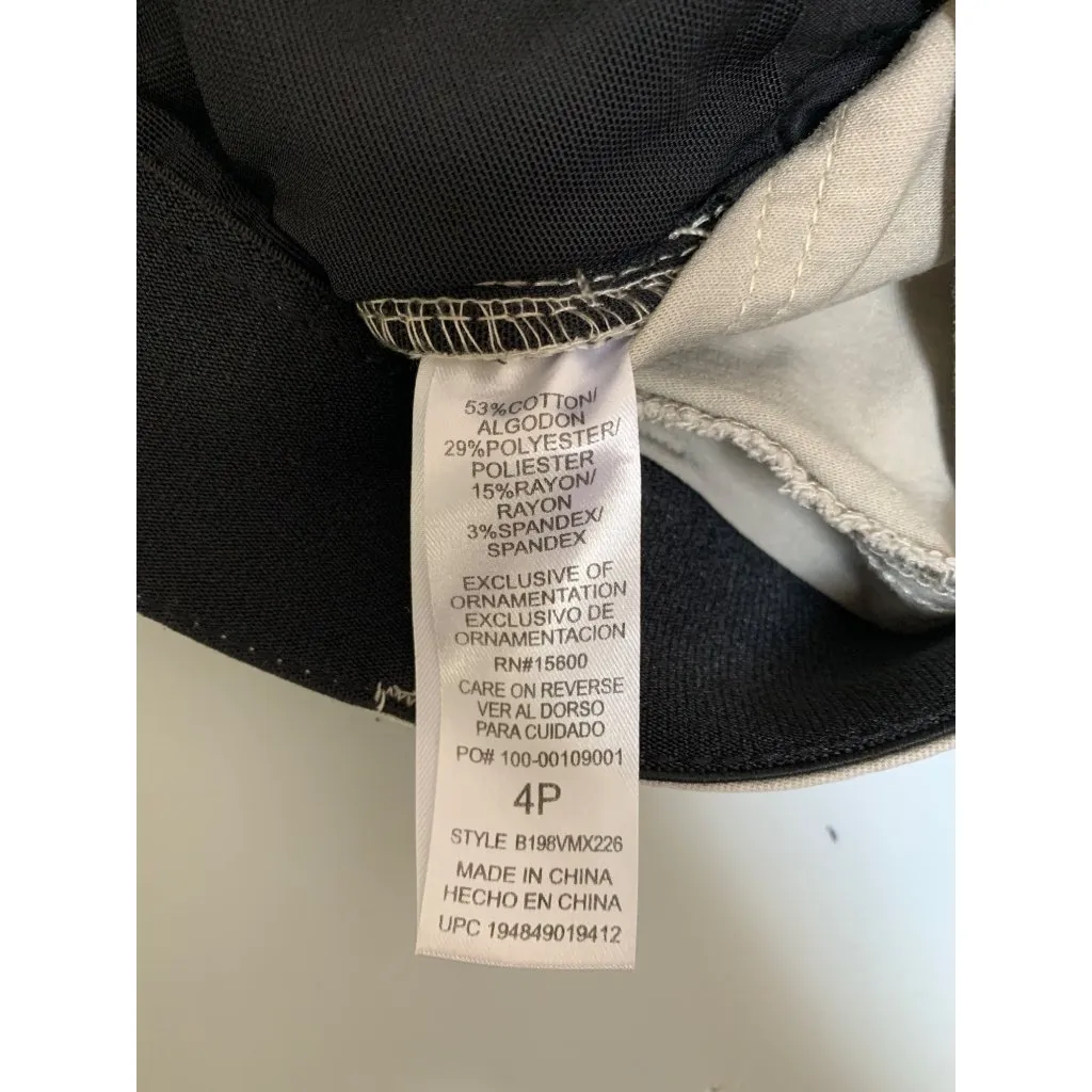 Democracy Womens Absolution Khaki Pants 4P Cotton Blend Made In China - Image 4