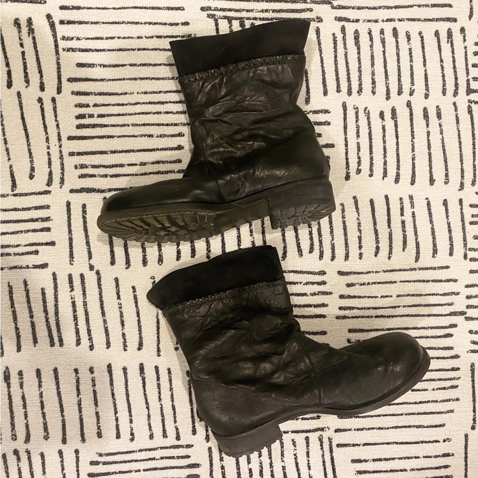 Jimmy Choo Black Studded Major Boots 9.5 / 40 - Image 5