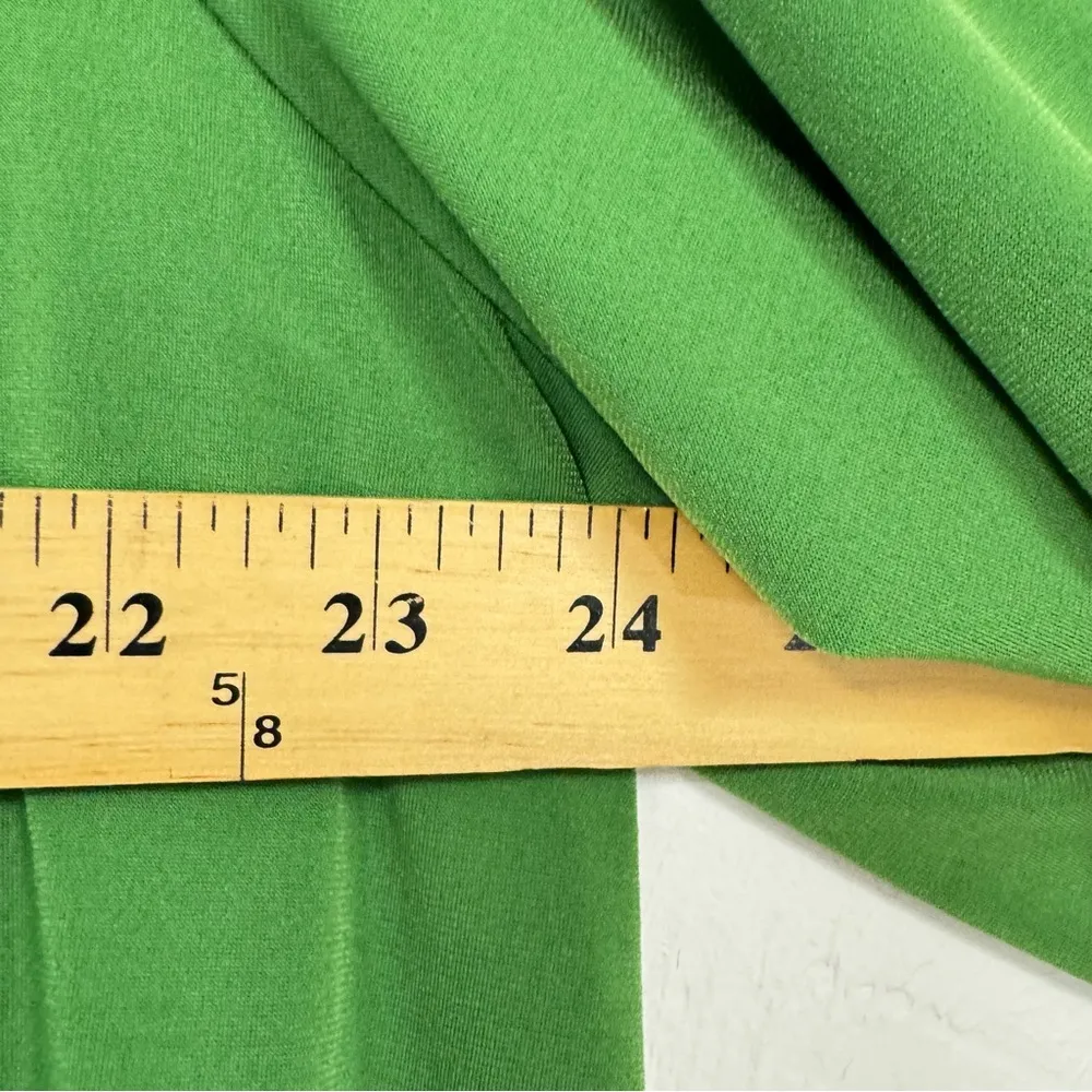 Bob Mackie Green Beaded 3/4 Sleeve Tunic Blouse Womens XL Shirt Boho Casual Fall - Image 10