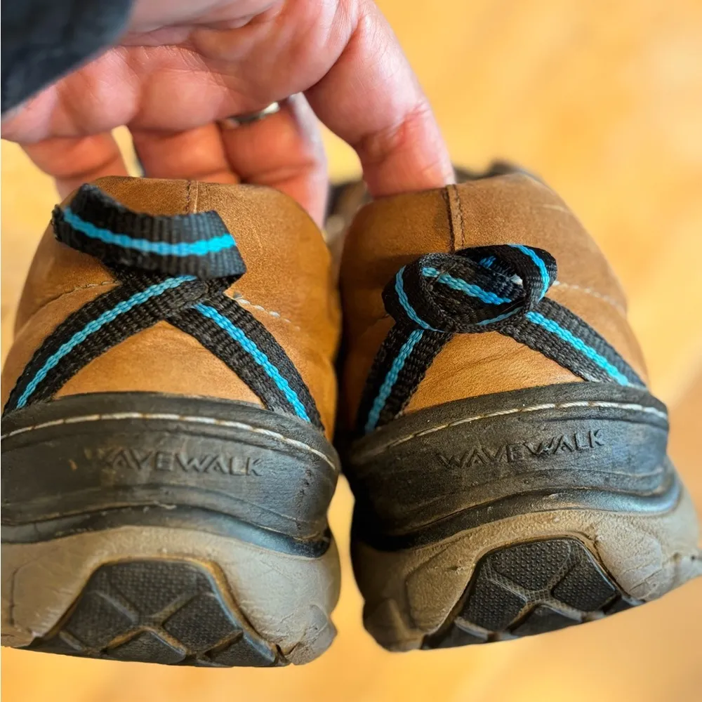 Clarks  WAVEWALK super comfortable arch support walking hiking loafers shoes - Image 9