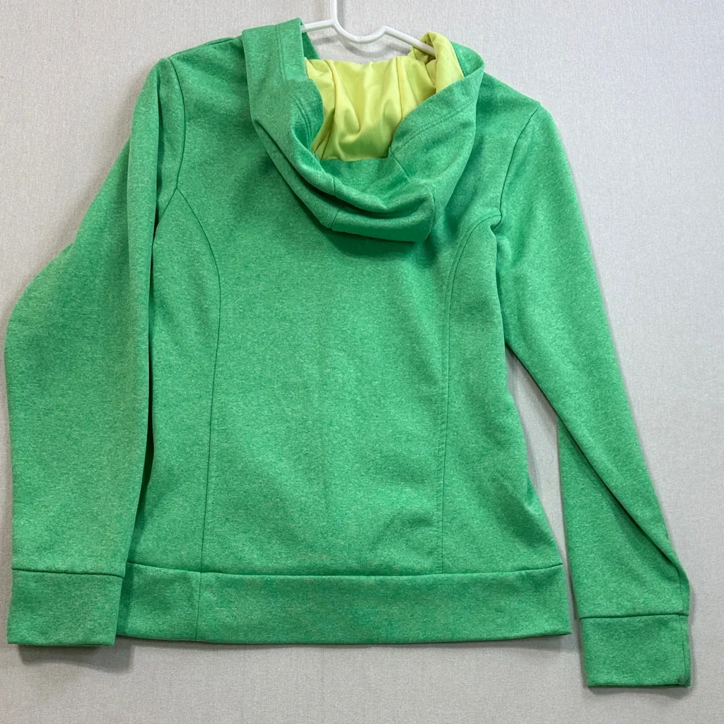 The North Face Green Sweater with Yellow Logo - Image 6