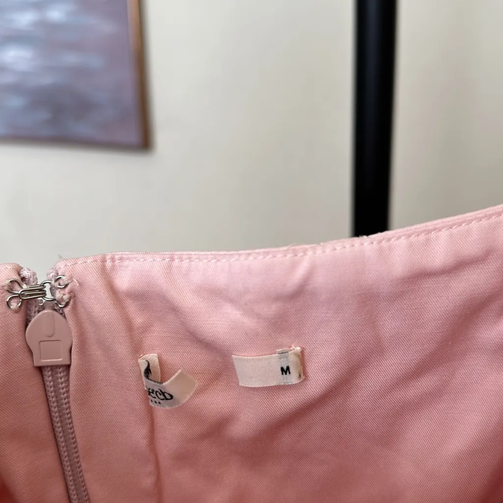 House of‎ CB ‘Vivi’ Soft Peach Corset Mini Dress NWOT size M - Image 5