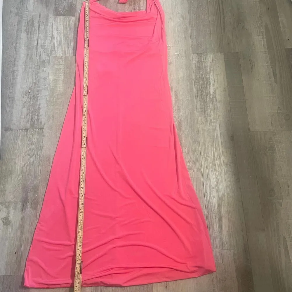 NWT Sincerely Jules Barbie Pink Halter Strap Bodycon Party Cocktail Dress Sz M Size M - Image 7