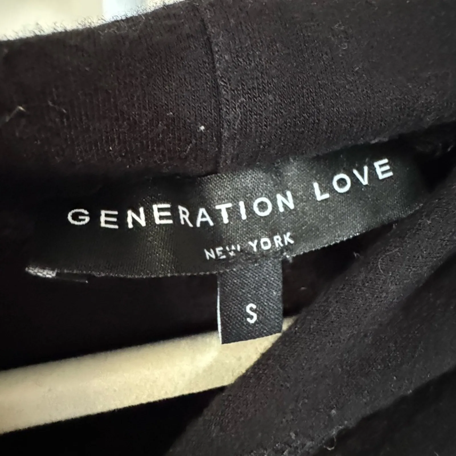 Generation Love Plaid Layered Black Hoodie - S Grunge WhimsiGoth - Image 3