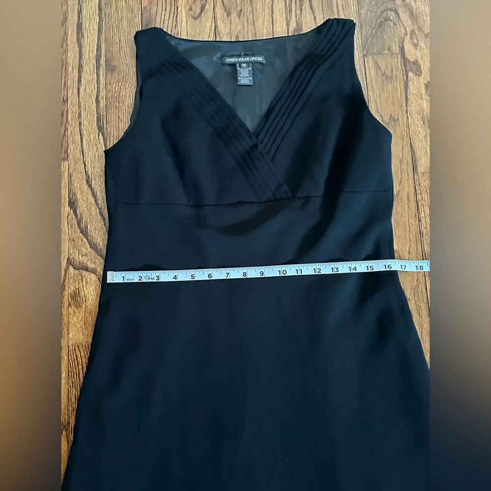 🦋 Women’s Jones Wear Black Ruffle Dress 10 - Image 2