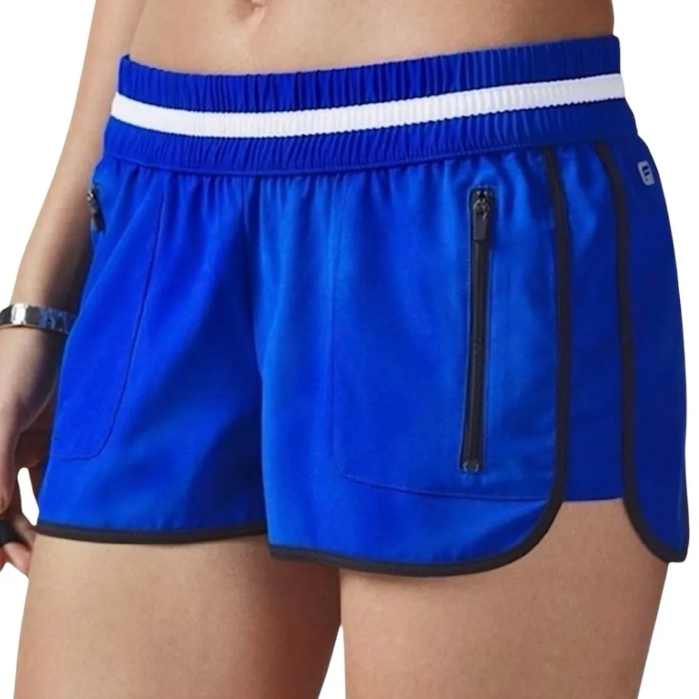 Fabletics Blue Tyson Shorts Size Small - Image 6