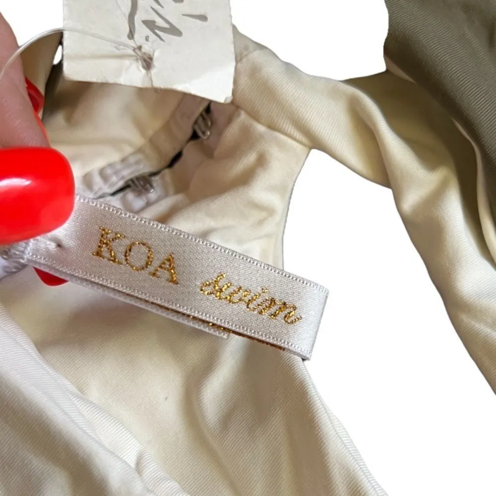 Koa Swim Bella Reversible Bikini Top nwt Size M - Image 2