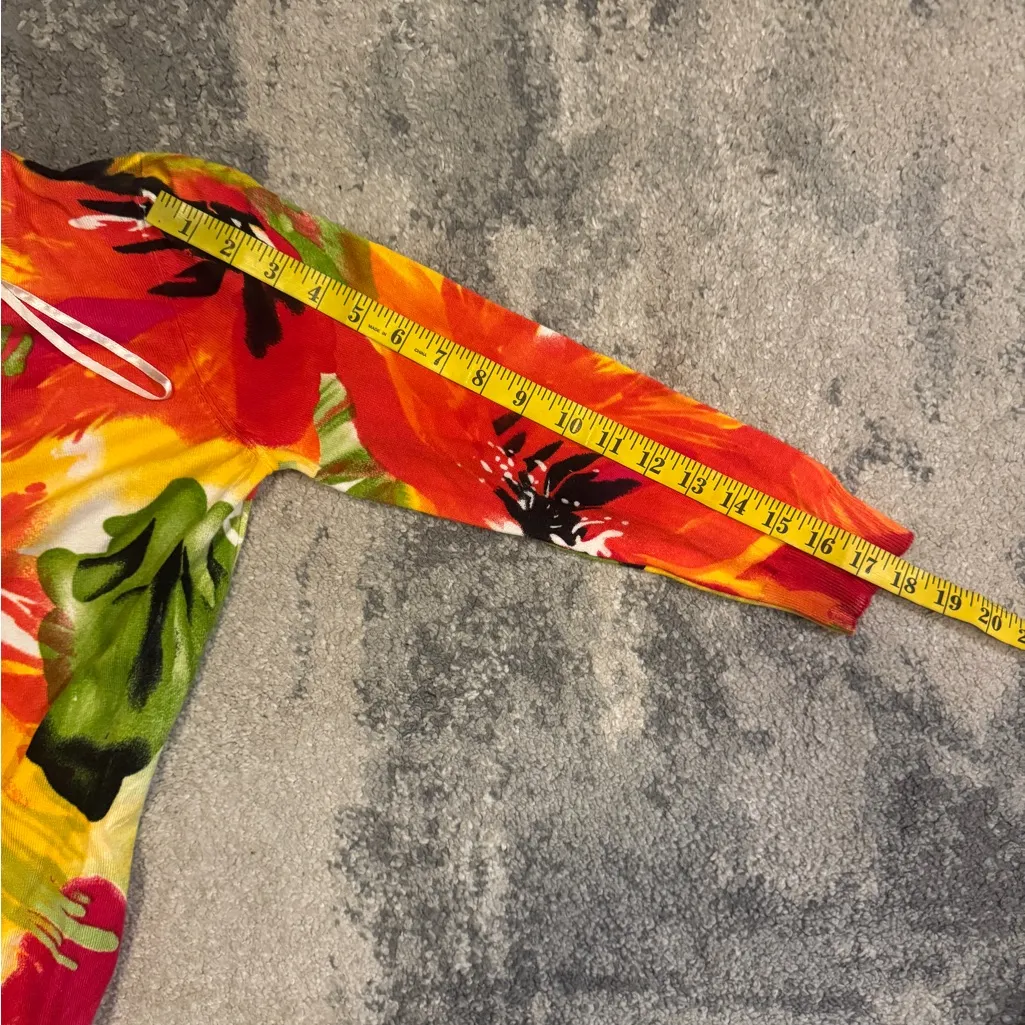 Joseph A. Colorful Floral Cardigan - Image 7