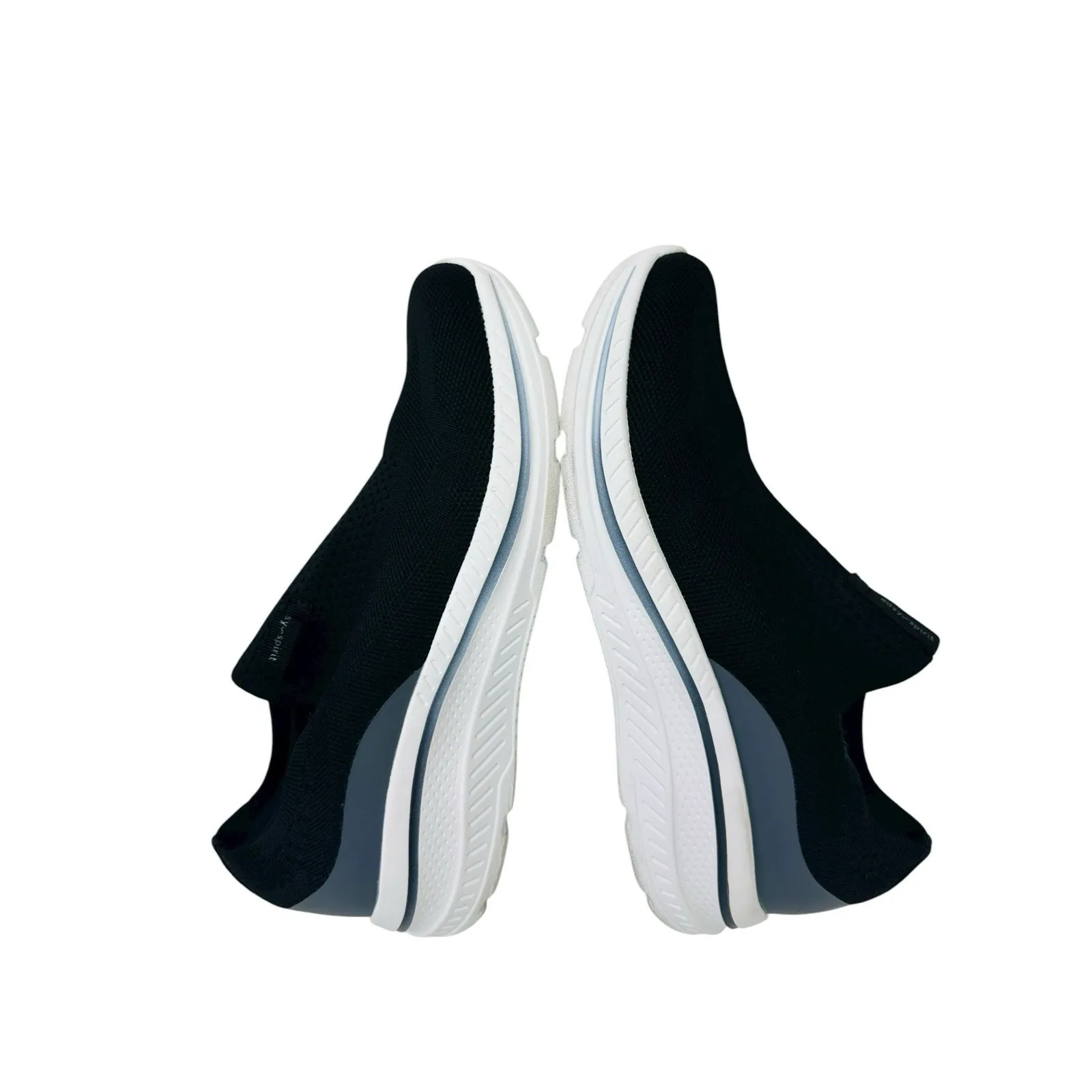 Easy Spirit Women's Sneaker Size 9M Black Slip On Breathable Lightweight Design - Image 7