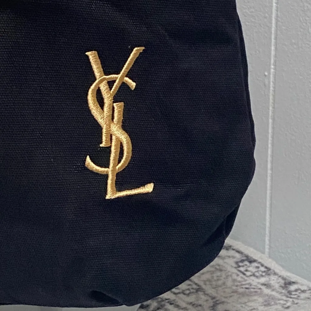 New YSL Parfums Canvas Tote in Black - Image 2