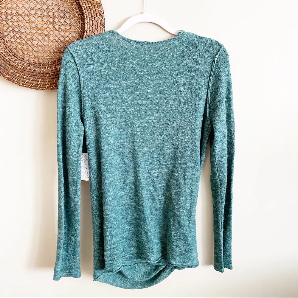 Free People Gotham Faux-Wrap Sweater - Image 6