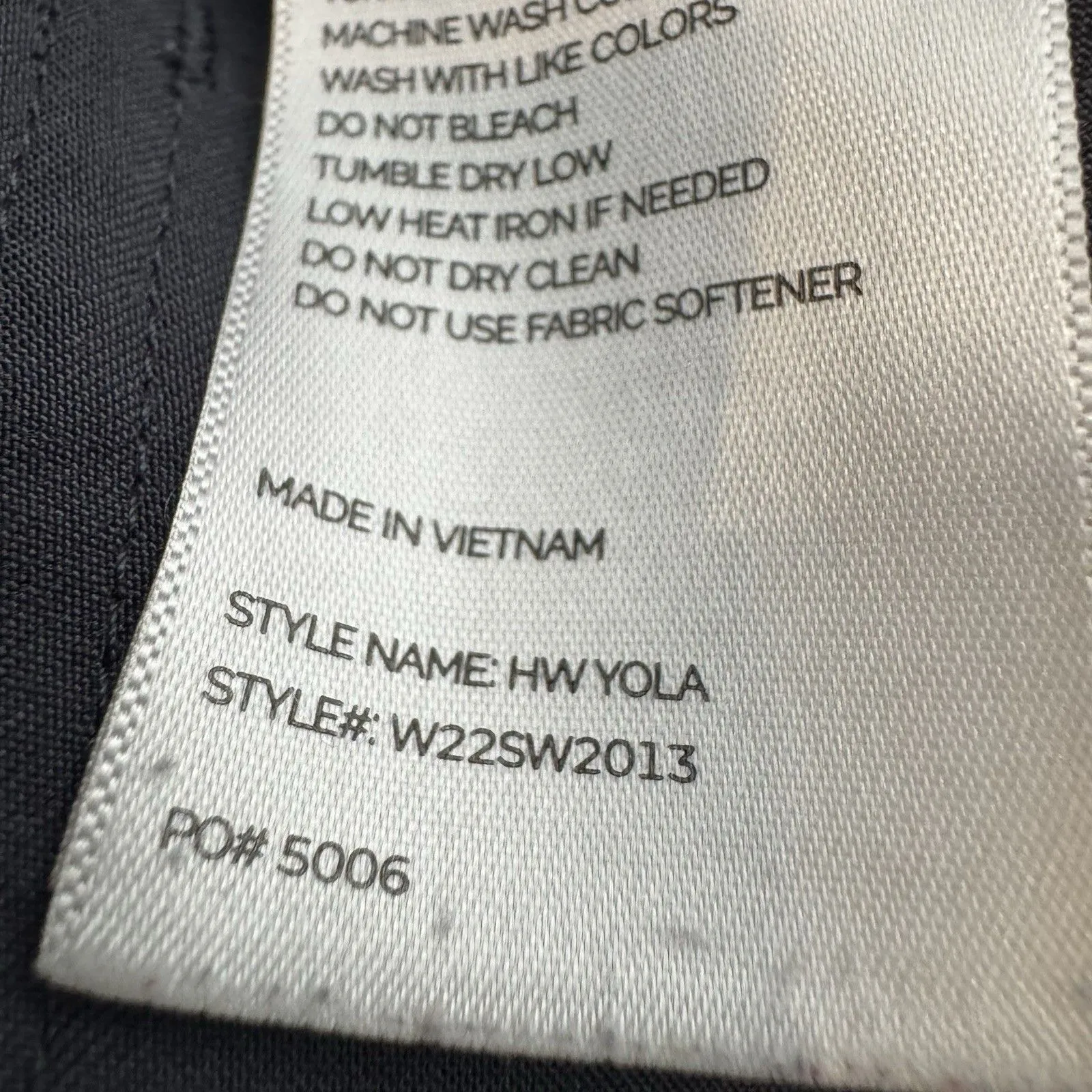 Figs High Waisted Yola Skinny Scrub Pants Cargo Size XS Charcoal Gray Nurse Work - Image 7