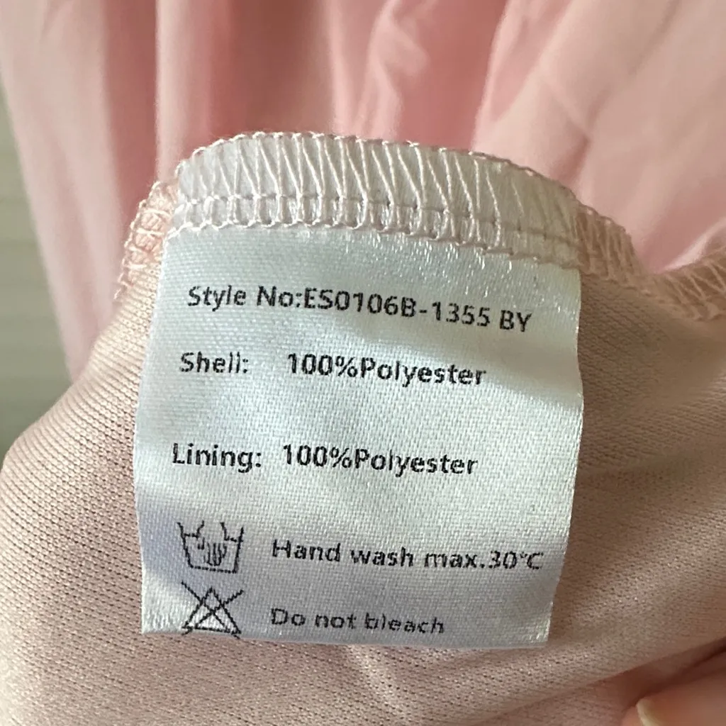 Ever Pretty  Blush Long Sleeve Gown size 10 - Image 7