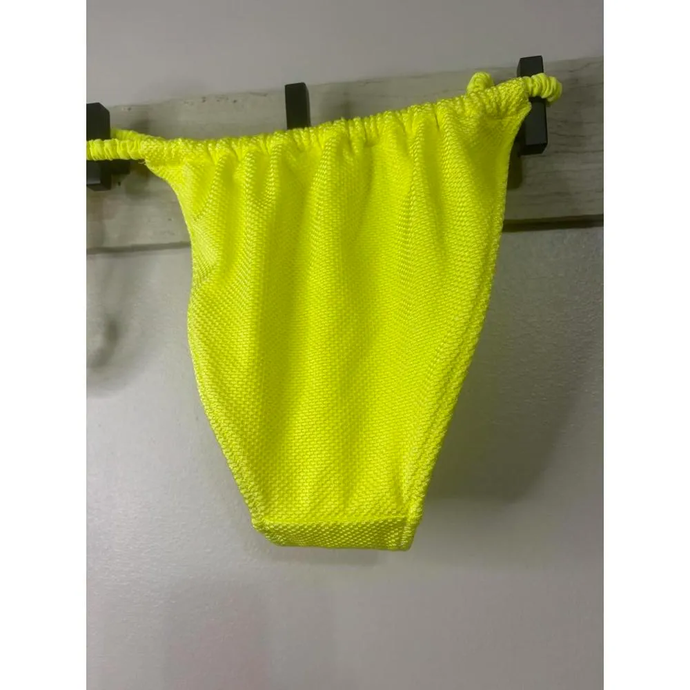 Aerie  Vibrant Yellow Mesh Bikini Bottoms - Stylish & Comfy - Image 4