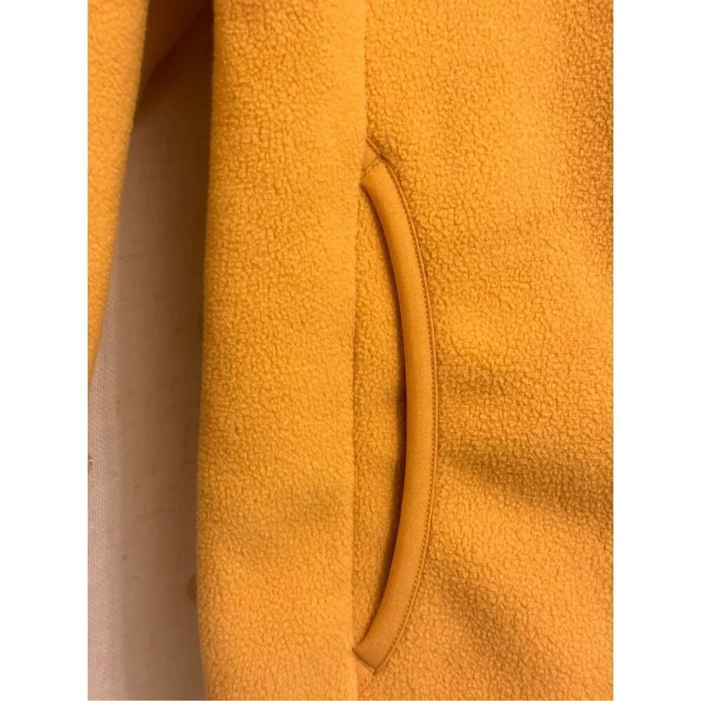 Uniqlo Medium Fleece Full-Zip Jacket - Yellow - Image 6