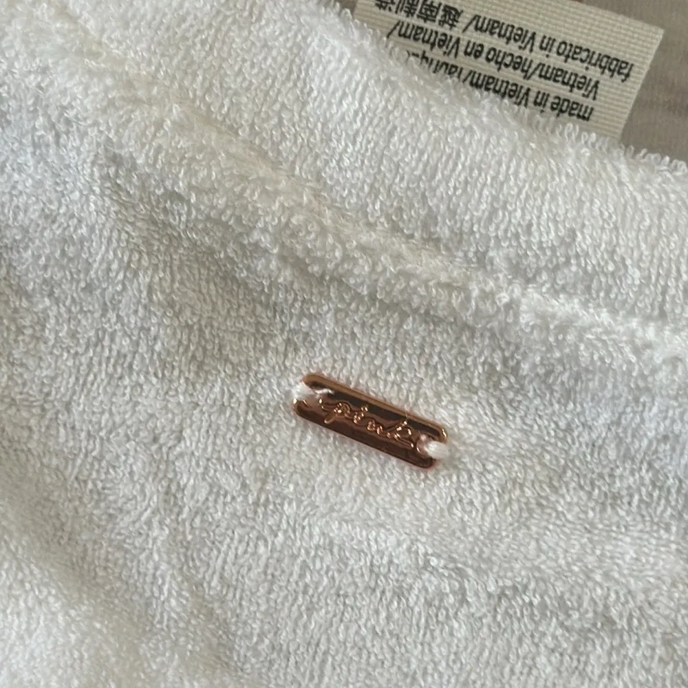 Pink Victoria’s Secret Terry Cloth Ruched T-shirt Dress - Image 6