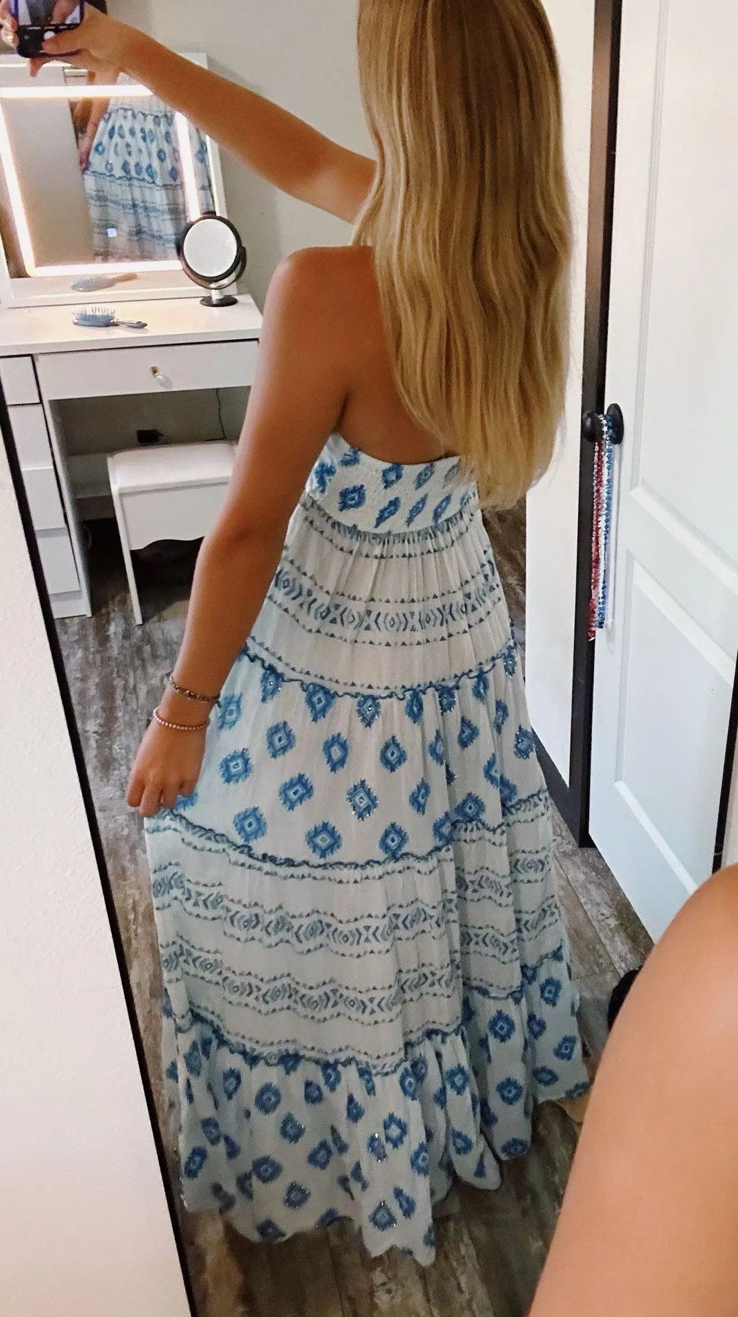 maxi dress Blue - Image 2