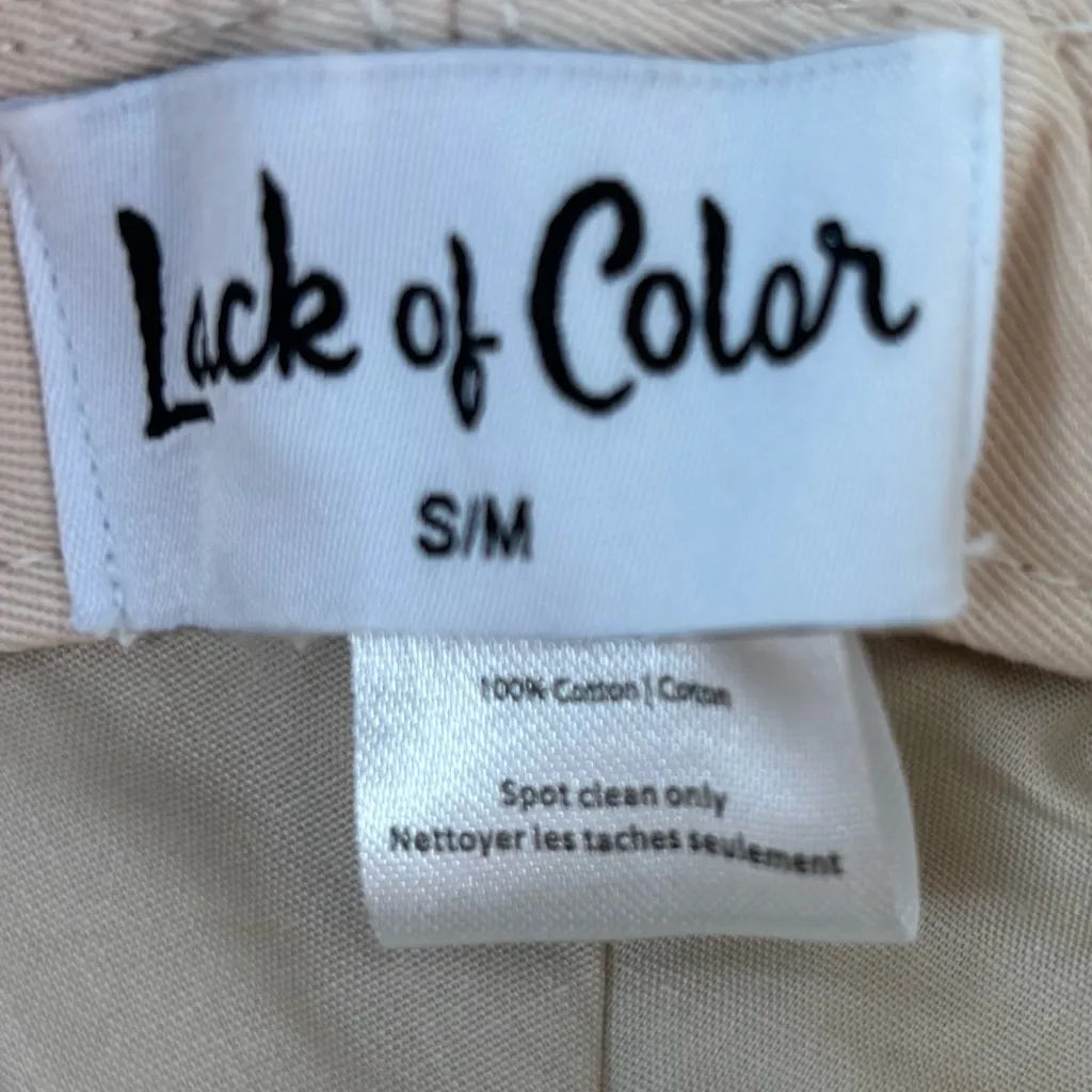 Lack of Color S/M Adult Women's Cotton Yellow Flowers Bucket Hat - Image 6